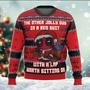 Deadpool Movie Ugly Christmas Sweater, Deadpool Character Sweatshirt, Marvel Movie All Over Print Sweater