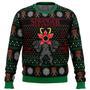 Demogorgon Stranger Krampus Stranger Things Ugly Christmas Sweater, Ugly Christmas Sweater For Men Women