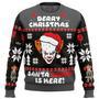 Derry Christmas Pennywise the Clown Ugly Christmas Sweater, Ugly Christmas Sweater For Men Women