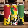 Dope Black Dad Fathers Gift Juneteenth Day Skinny Tumbler