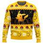 Electric Monster Pokemon Ugly Christmas Sweater, Ugly Christmas Sweater For Men Women