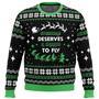 Everyone Deserves to Fly Wicked and Christmas Ugly Christmas Sweater, Ugly Christmas Sweater For Men Women