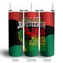 Freedom Day Juneteenth Because My Ancestor Werent Free 1776 Skinny Tumbler