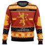 Game of Thrones House Lannister Ugly Christmas Sweater, Ugly Christmas Sweater For Men Women