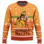 Hakuna Matata Ugly Christmas Sweater, Ugly Christmas Sweater For Men Women, ShopKetharses Shop