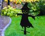 Halloween Scarecrow Metal Garden Stakes, Outdoor Halloween Decor, Halloween Decor, Metal Garden Scary Decor