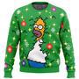 Homer Bush Meme The Simpsons Ugly Christmas Sweater, Ugly Christmas Sweater For Men Women