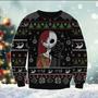 Jack Skel-lington Ugly Xmas Sweater, Jack Skel-lington All Over Print Sweatshirt, The Nightmare Before Christmas Sweater