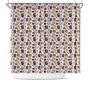 Magical Eyes Pattern Mystical Color Boho Tribal Shower Curtain