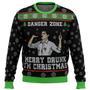 Merry Drunk I'm Christmas Sterling Archer Black Ugly Christmas Sweater, Ugly Christmas Sweater For Men Women