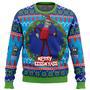 Merry Kissmyass Futurama Ugly Christmas Sweater, Ugly Christmas Sweater For Men Women