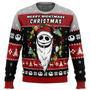 Merry Nightmare The Nightmare Before Christmas Ugly Christmas Sweater, Ugly Christmas Sweater For Men Women