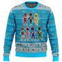 Mighty Morphin Chibis Power Rangers Ugly Christmas Sweater, Ugly Christmas Sweater For Men Women