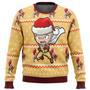 One Punch Chibi Saitama Ugly Christmas Sweater, Ugly Christmas Sweater For Men Women