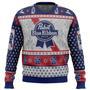 Pabst Blue Ribbon Ugly Christmas Sweater, Ugly Christmas Sweater For Men Women, ShopKetharses Shop