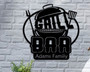 Personalized Bar Grill Sign, Garden Barbecue Grill Sign, Outdoor BBQ Wall Decor, Picnic Table BBQ Sign Personalized Bar Grill Sign, Garden Barbecue Grill Sign, Outdoor BBQ Wall Decor, Picnic Table BBQ Sign