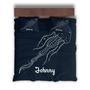 Custom Boho Animal Jellyfish Bedding Set, Custom Name, Boho Celestial, Personalized Boho 3 Pieces Bedding Set