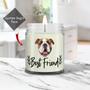 Custom Best Friend Dog Face Photo Candle | Custom Photo | Dog Mom Mothers Day Gifts | Personalized Dog Mom Candle