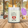 Custom Dear Dog Mom Thanks For All The Belly Rubs Photo Candle | Custom Photo | Gifts For Mothers Day | Personalized Dog Mom Candle