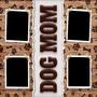 Custom Dog Mom Wood Paw Photo Skinny Tumbler | Custom Photo | Fur Dog Mom Gifts | Personalized Dog Mom Skinny Tumbler