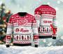 Personalized Dr Pepper Est 1885 Ugly Christmas Sweater, Dr Pepper Logo Sweatshirt, Dr Pepper Soda All Over Print Sweater