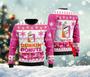 Personalized Du-nkin Don-uts Christmas Sweater, Du-nkin Don-uts Sweatshirt, Fast Food All Over Print Sweater