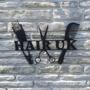 Personalized Metal Barber Shop Sign, Custom Hairdresser Metal Wall Decor, Beauty Centre Metal Wall Art