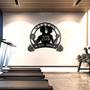 Personalized Metal Gym Sign, Custom Fitness Metal Wall Decor, Body builderLovers Unique Gift
