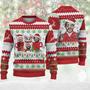 Post Malone Coffee Cups Ugly Christmas Sweater, Home Malone All Over Print Sweatshirt