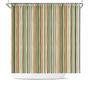 Retro Boho Abstract Color Pieces And Line Shower Curtain