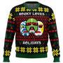 Rocky Loves Holidays 3 Ninjas Ugly Christmas Sweater, Ugly Christmas Sweater For Men Women