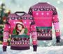 Rose Black Pink Ugly Christmas Sweater, Born Pink World Tour Sweatshirt, Kpop Girl Group All Over Print Sweater