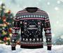 Skeleton Dancing Ugly Christmas Sweater, Spooky Season Woolen Sweatshirt, Trick Or Treat Sweater