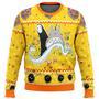 Studio Ghibli Yellow Ugly Christmas Sweater, Ugly Christmas Sweater For Men Women, ShopKetharses Shop