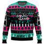 The Game is On Squid Game Christmas Sweater, Ugly Christmas Sweater For Men Women, ShopKetharses Shop