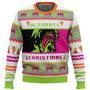 Ultimate Warrior Christmas Pro Wrestling Ugly Christmas Sweater, Ugly Christmas Sweater For Men Women