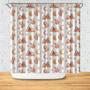 Watercolor Cactus Desert And Moon Cute Gift Boho Shower Curtain