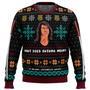 What does Katana mean? Samurai Cop Ugly Christmas Sweater, Ugly Christmas Sweater For Men Women