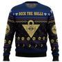 Yugioh Deck the Halls Ugly Christmas Sweater, Ugly Christmas Sweater For Men Women