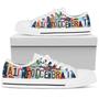 Air Force Brat Licence Plate Low Top Canvas Shoes