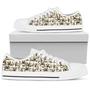 Balinese Cat Mom Licence Plate Low Top Canvas Shoes