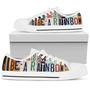 Be A Rainbow Licence Plate Low Top Canvas Shoes