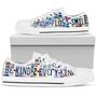 Be Kind To Every Kind Licence Plate Low Top Canvas Shoes