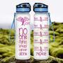 Breast Cancer No One Fight Alone Hope Repeat Hydro Tracking Bottle