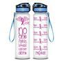 Breast Cancer No One Fight Alone Hope Repeat Hydro Tracking Bottle