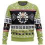 Chibi Christmas Gyomei Himejima Demon Slayer Ugly Christmas Sweater, Ugly Christmas Sweater For Men Women