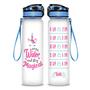Drink Water And Stay Magical Cute Unicorn Hydro Tracking Bottle
