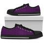 Grape Binary Love AMBRO Print "Jamie" Low Tops Black