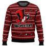 Persona 5 Take Your Heart Ugly Christmas Sweater, Ugly Christmas Sweater For Men Women