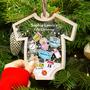 Personalized Baby Birth First Christmas Shaker Acrylic Wooden Ornament